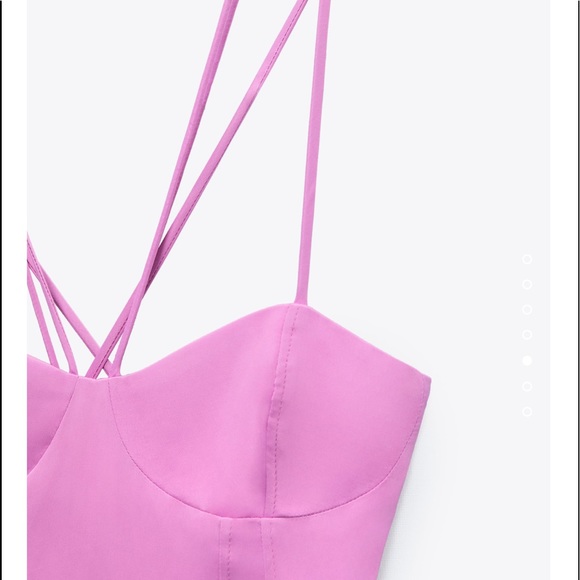 Zara satin bodysuit bloggers fav - Picture 6 of 10